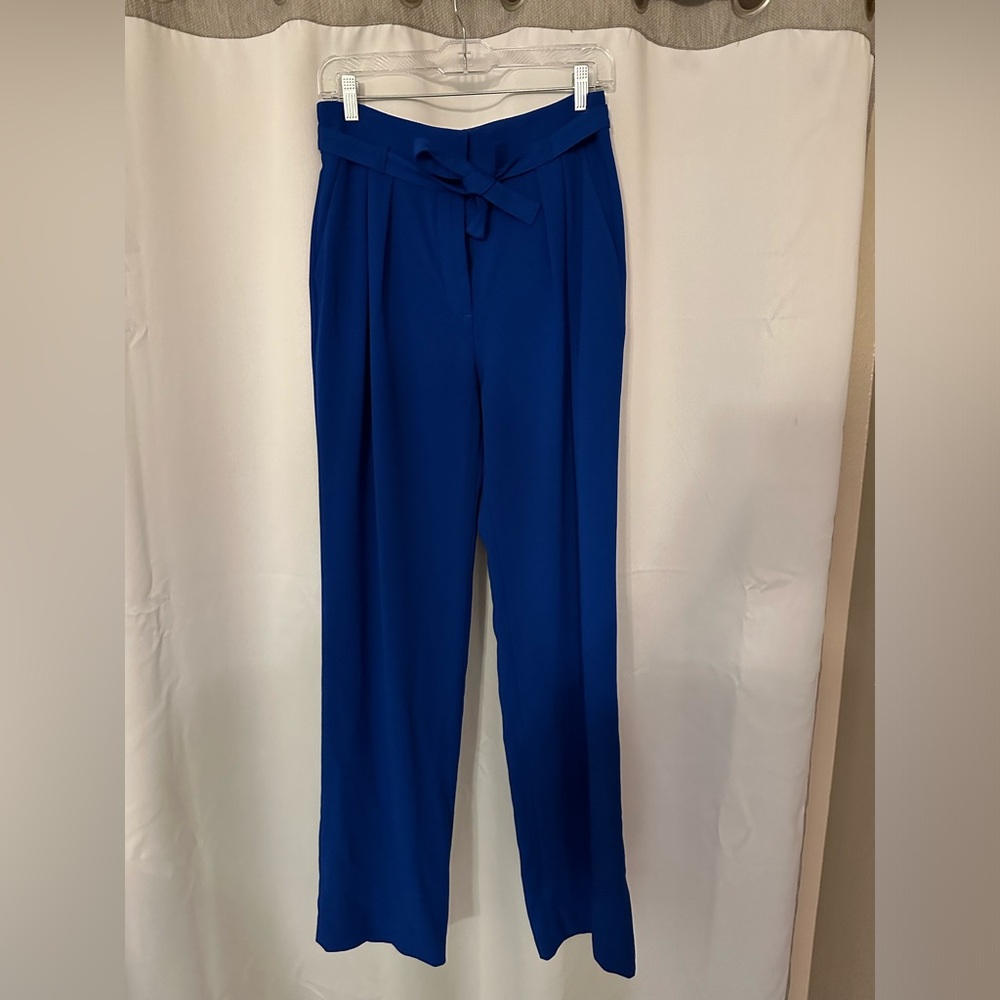 Zara Royal Blue Fashion Trousers